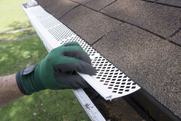 Gutter Cap Installation in Lincolnton