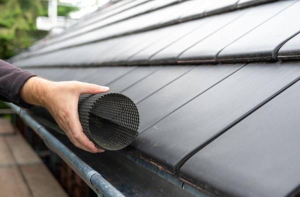 Gutter Mesh Installation in Lincolnton
